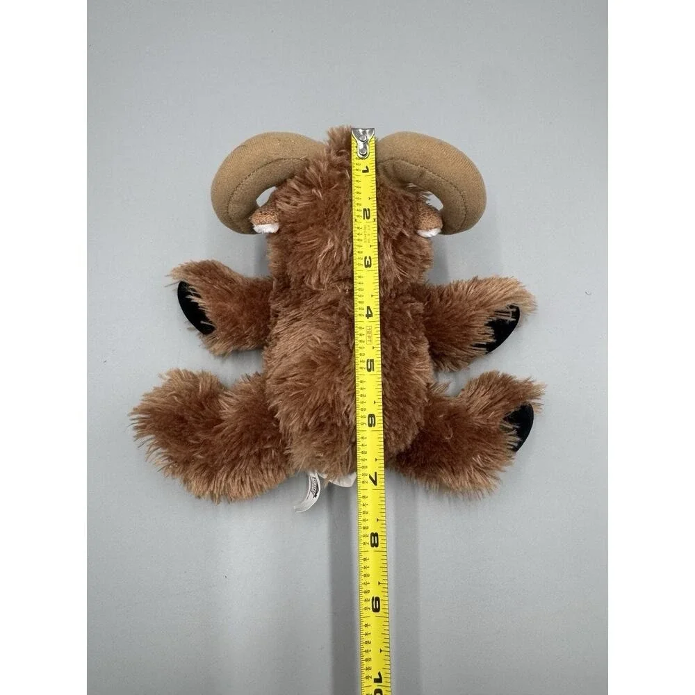 Mountain Goat Ram Brown Plush Small 8